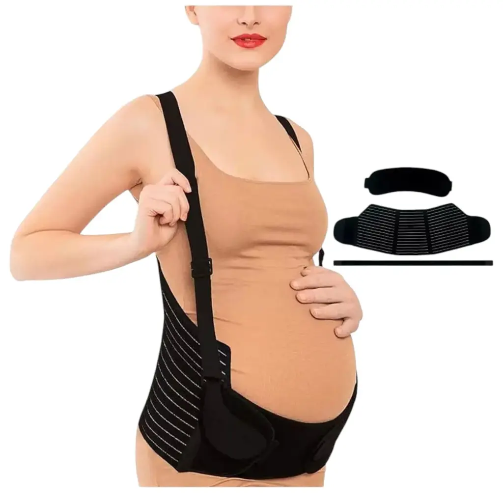 FAJA EMBARAZO CON TIRANTAS