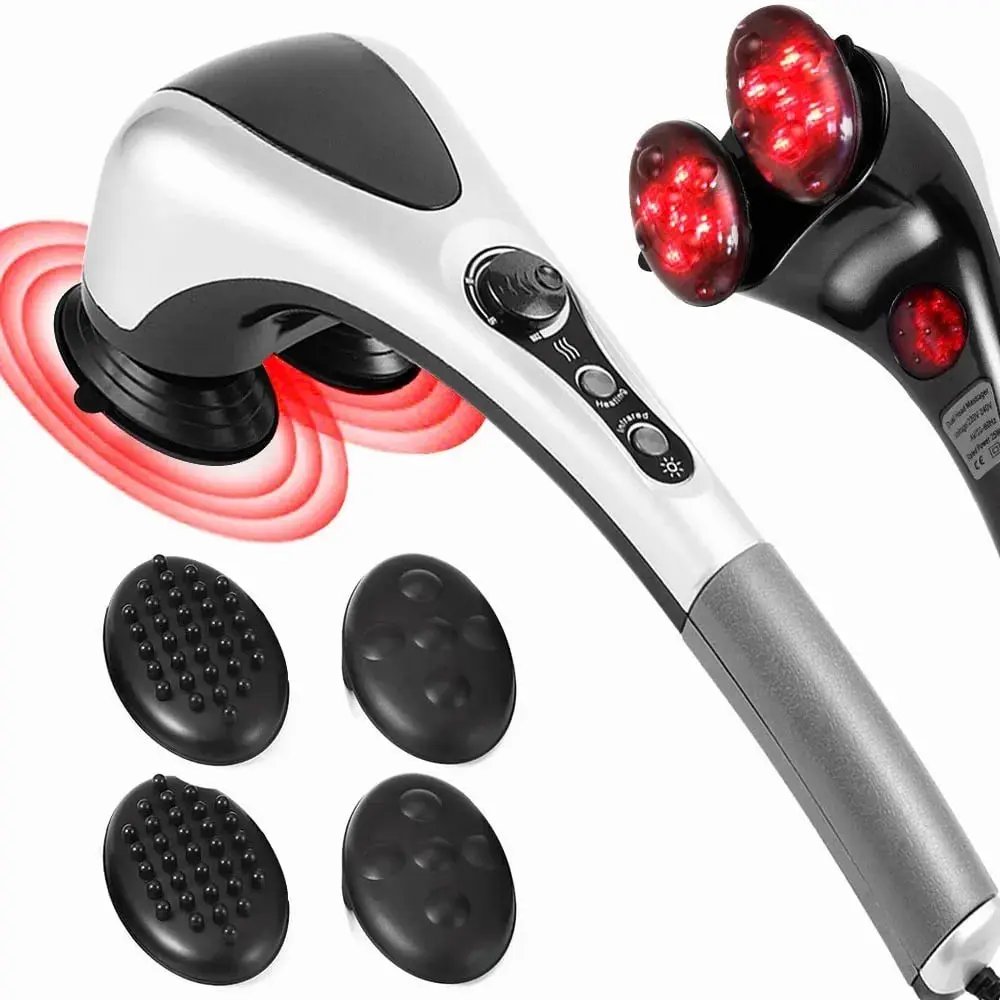 MASAJEADOR DOBLE CABEZA INFRARROJO