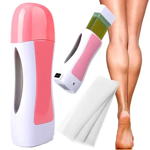 [64] DEPILADOR CALENTADOR DE CERA ROLL ON 3 EN 1