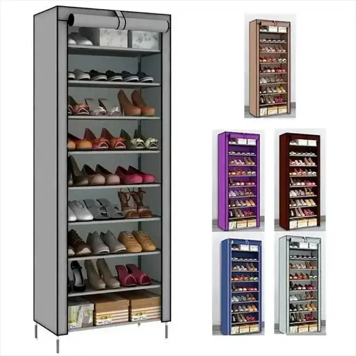 [133] ORGANIZADOR DE ZAPATOS 10 NIVELES TELA