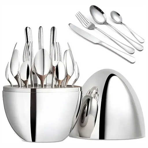 SET DE CUBIERTOS 24P BASE HUEVO