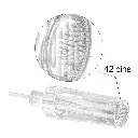 CARTUCHO DE AGUJAS 42 PIN
