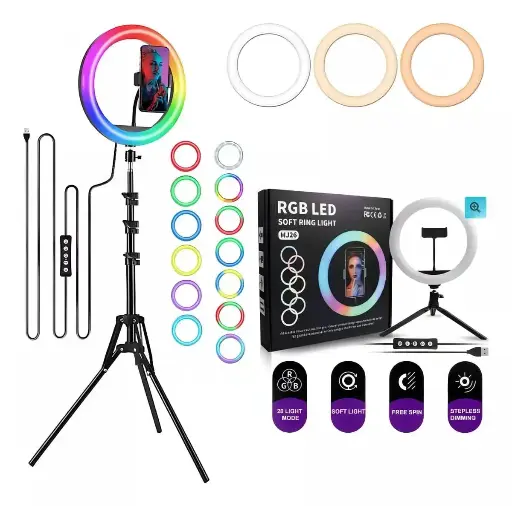 [393] ARO DE LUZ RGB 33CM